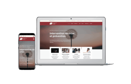 Création du site internet d'ICP